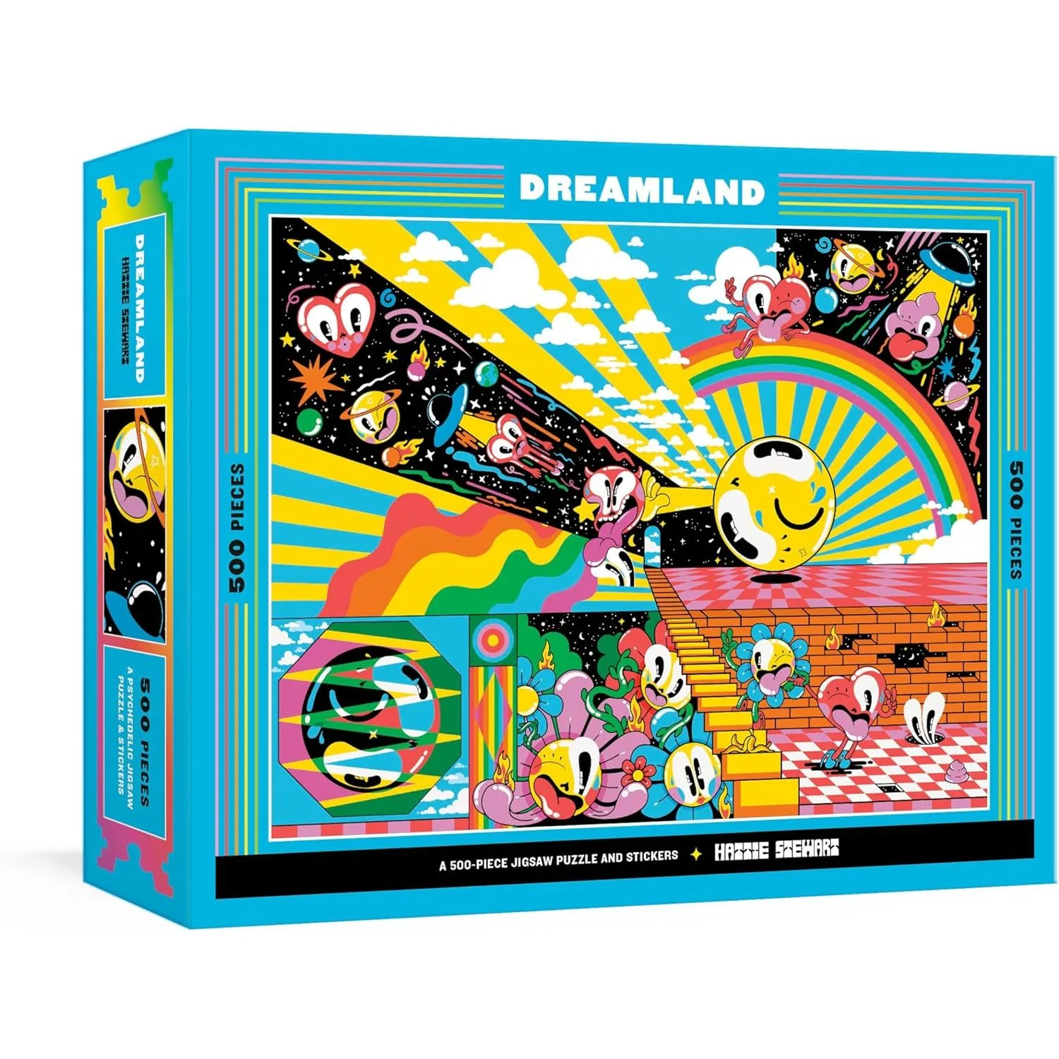 500pc Dreamland: Jigsaw Puzzle Rainbow & Gradient