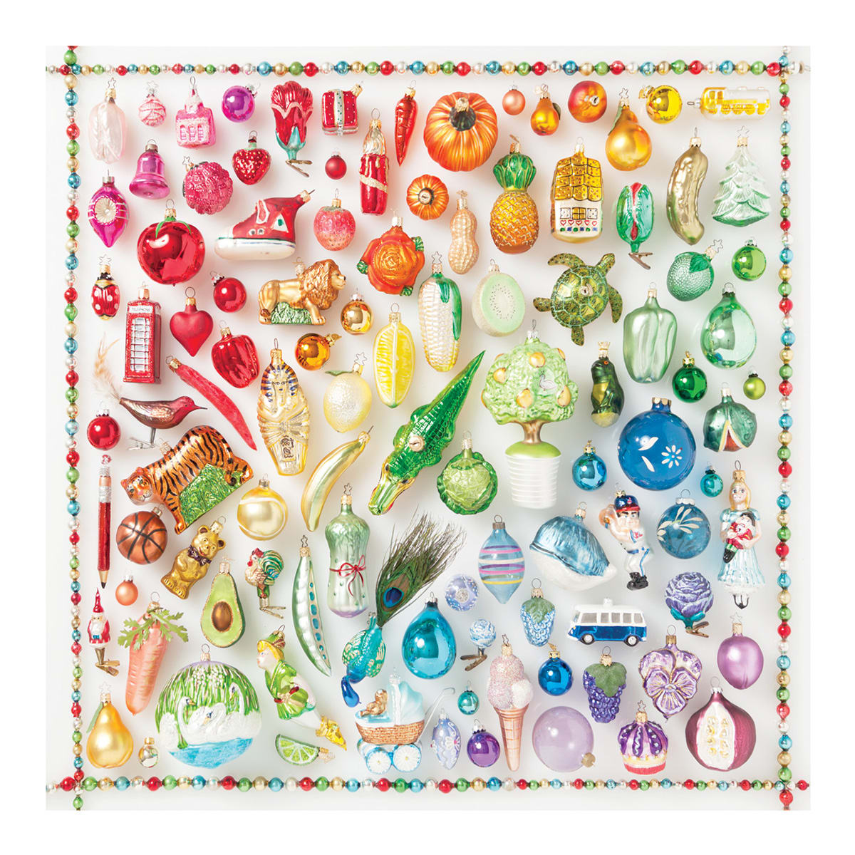 Rainbow Ornaments Christmas