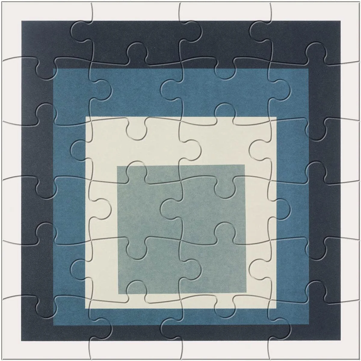 Josef Albers Wooden Puzzle Jigsaw (150 Piece) - Coffee Table Gift