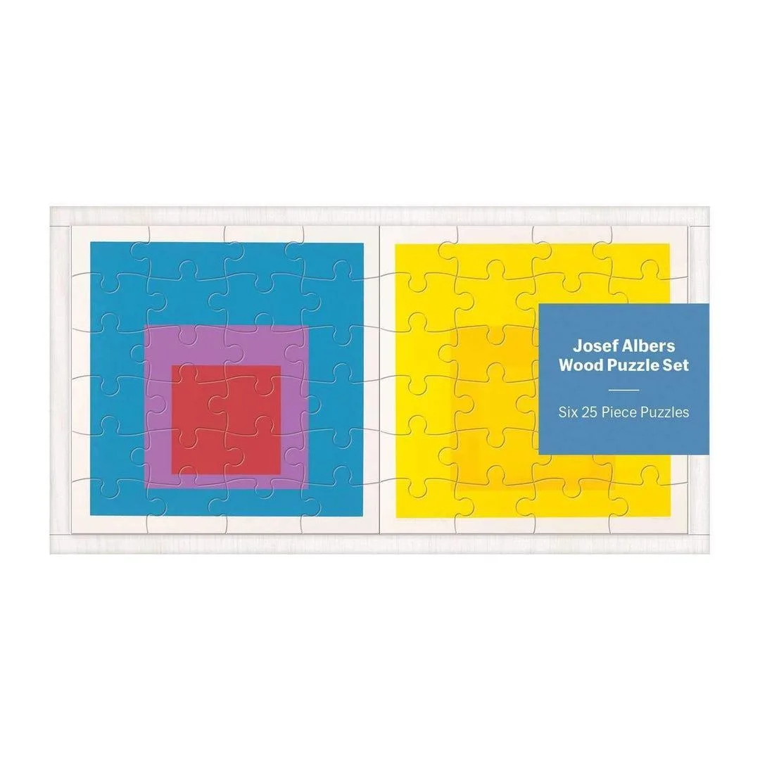 Josef Albers Wooden Puzzle Jigsaw (150 Piece) - Coffee Table Gift