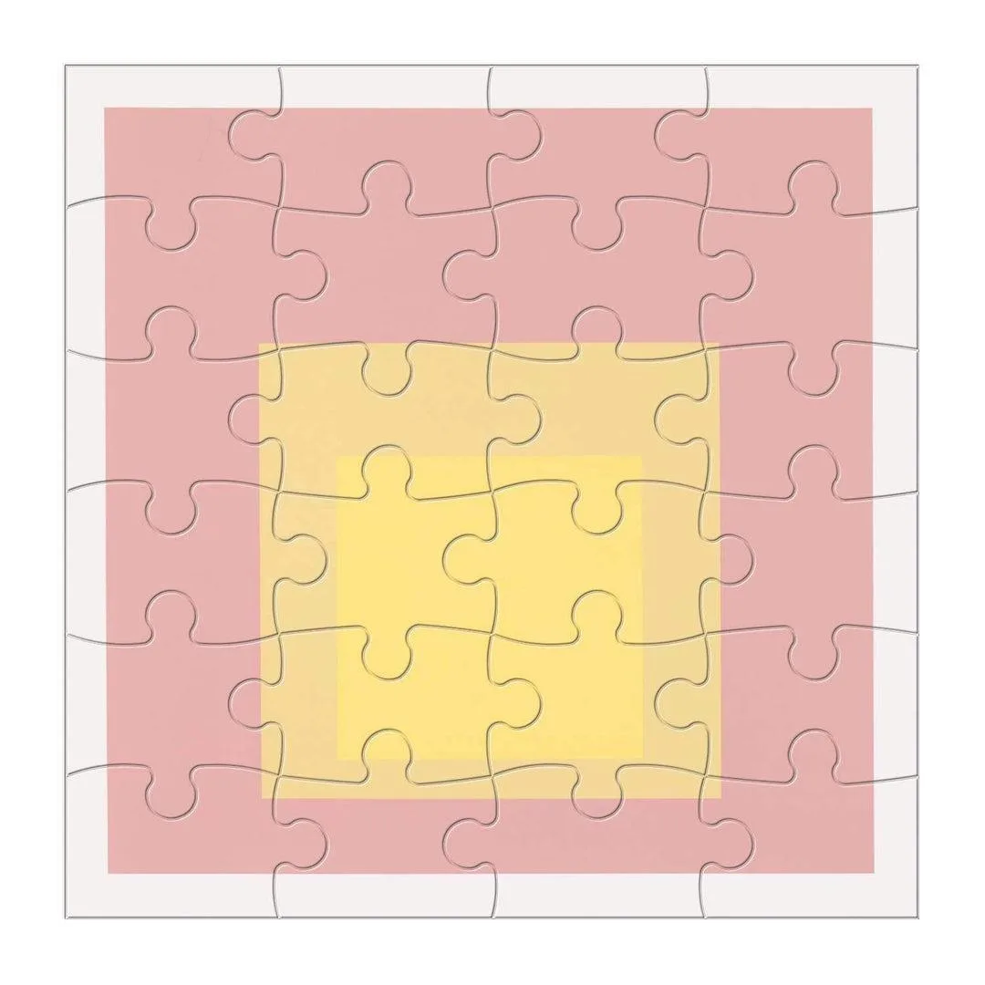 Josef Albers Wooden Puzzle Jigsaw (150 Piece) - Coffee Table Gift