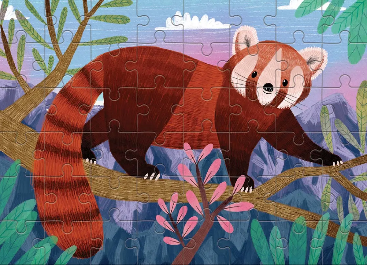 Red Panda Mini Puzzle Jungle Animals
