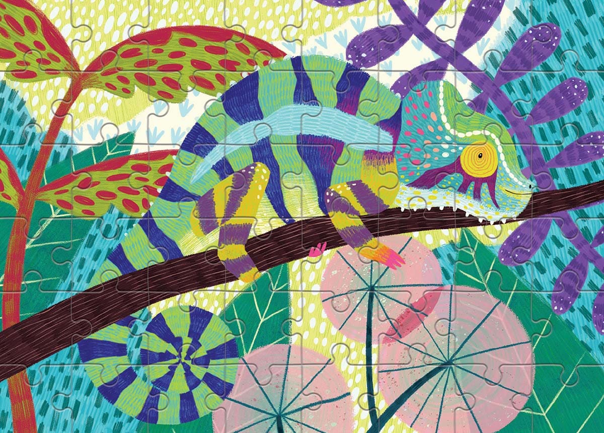Panther Chameleon Mini Puzzle