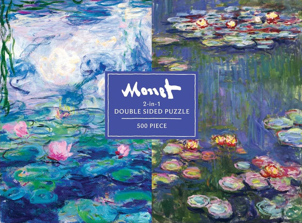 Monet 500 Piece Double Sided Puzzle