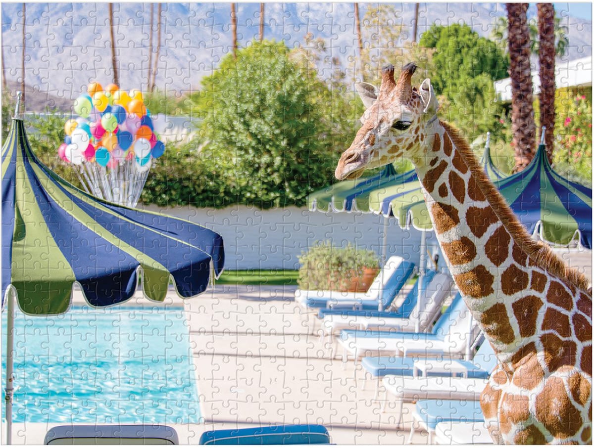 Gray Malin Party At The Parker 2-Sided 500 Piece Puzzle