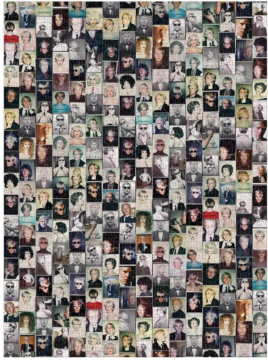 Andy Warhol Selfies Famous People