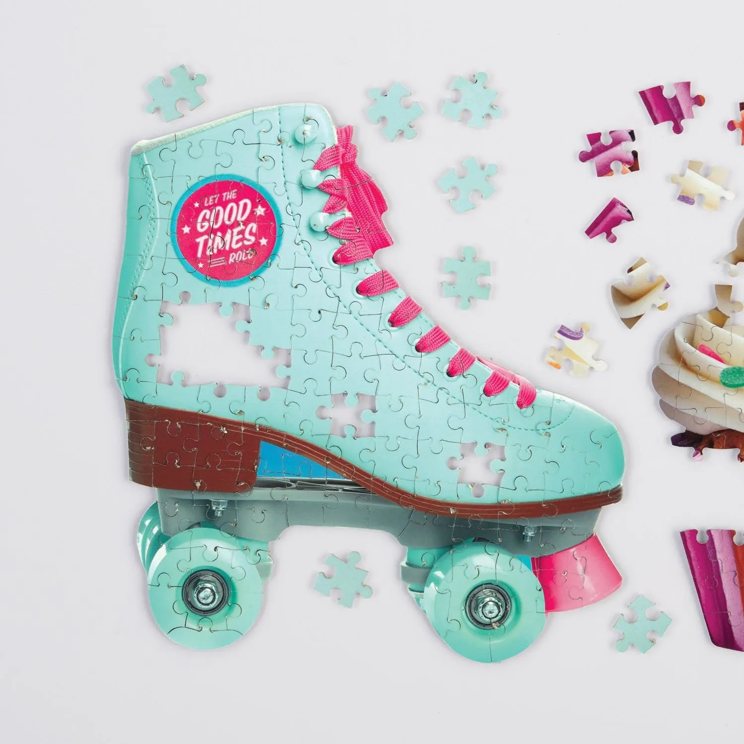 Let The Good Times Roll Roller Skate Mini Puzzle