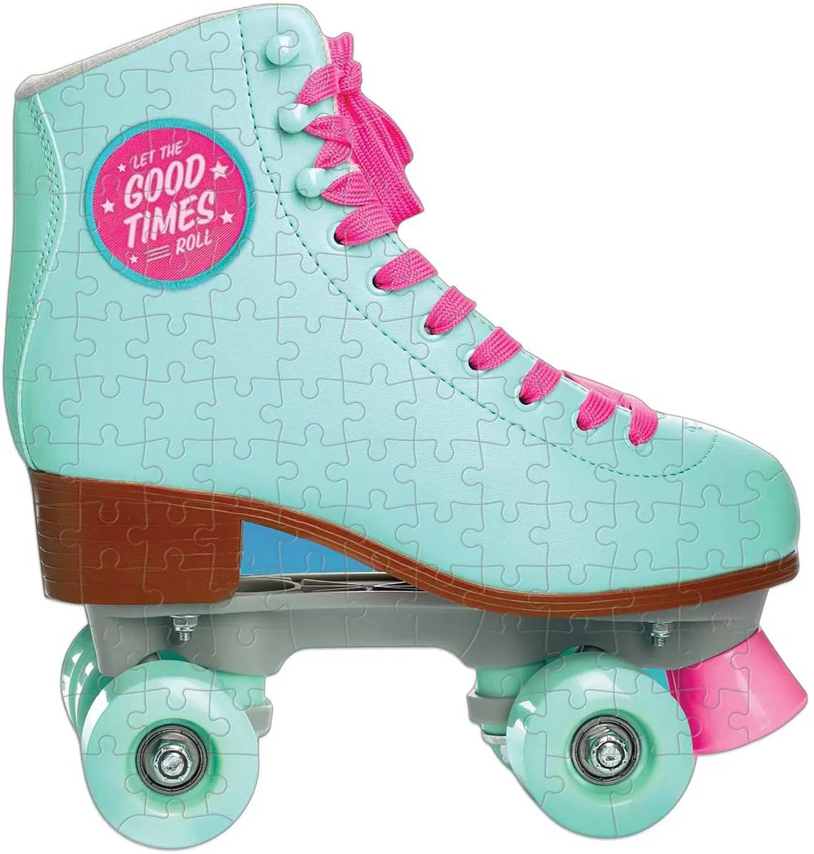 Let The Good Times Roll Roller Skate Mini Puzzle Sports