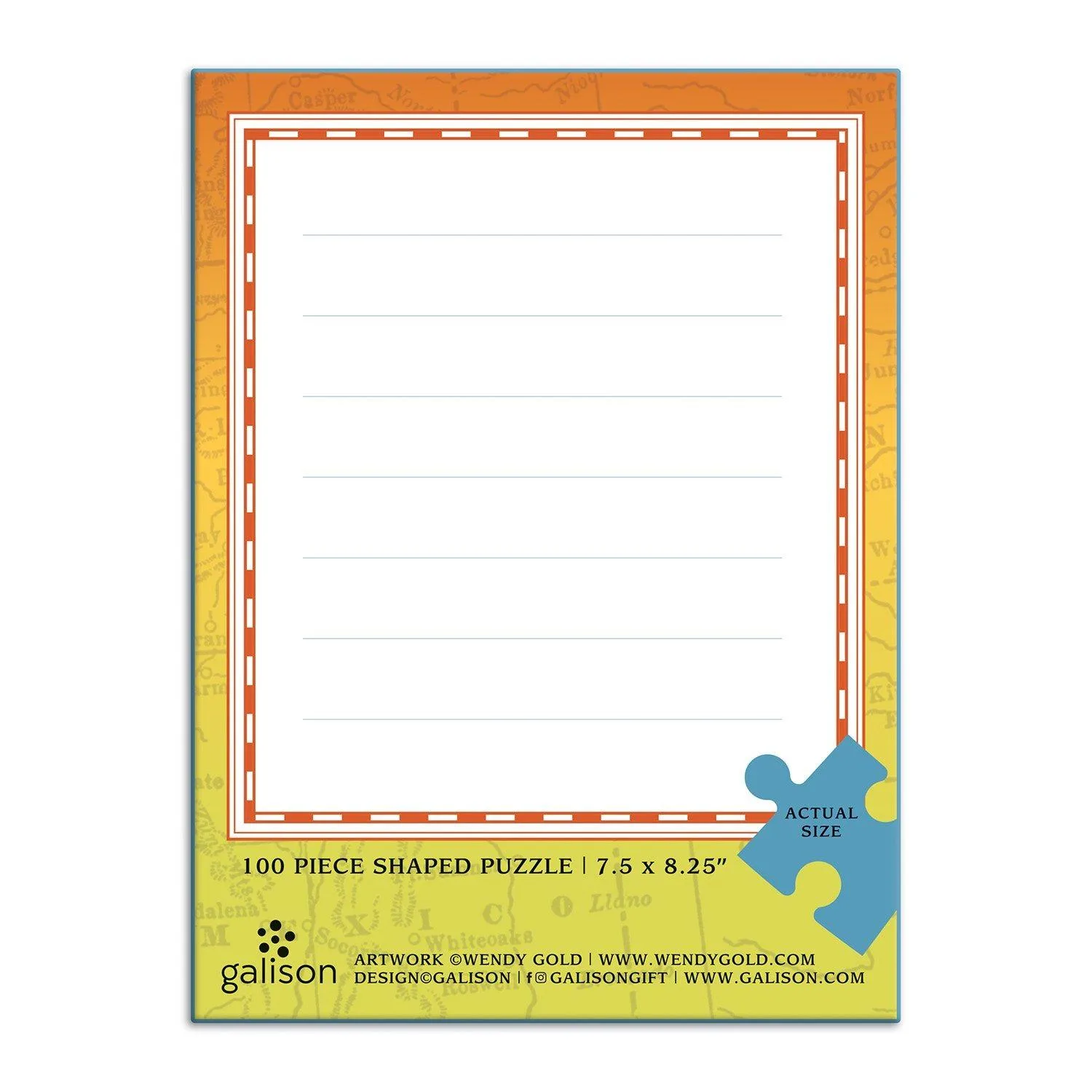 Wendy Gold Nevada Mini Puzzle