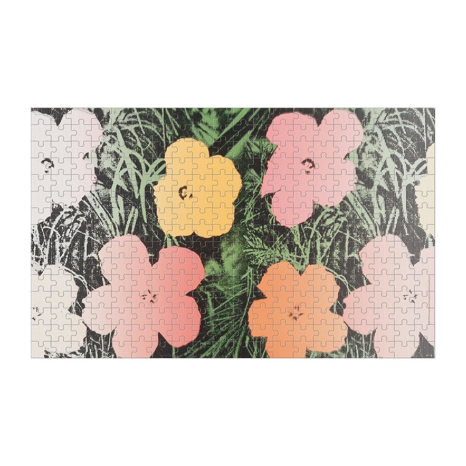Andy Warhol Flowers Lenticular Puzzle