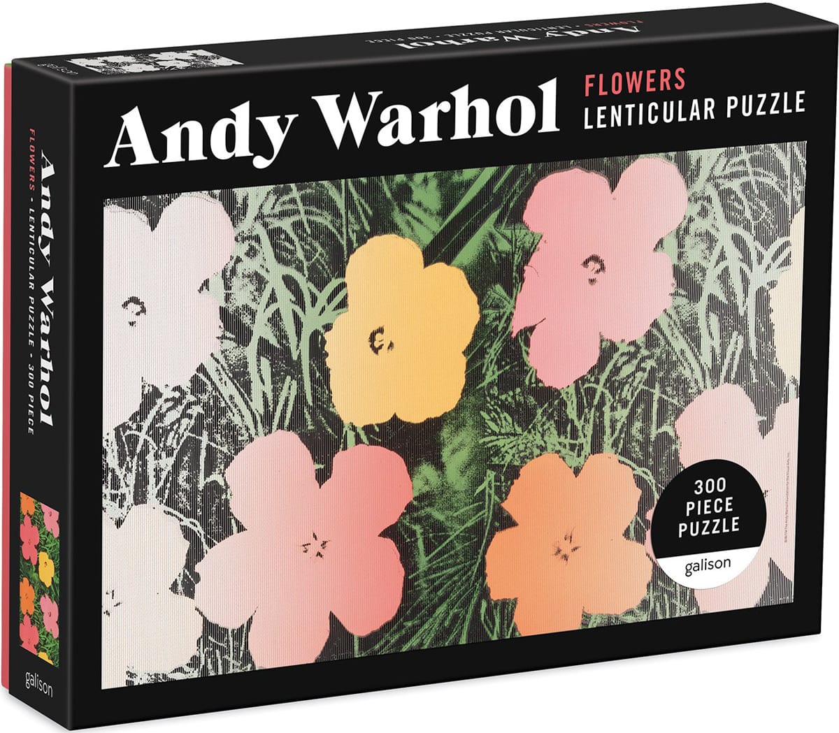 Andy Warhol Flowers Lenticular Puzzle Flower & Garden