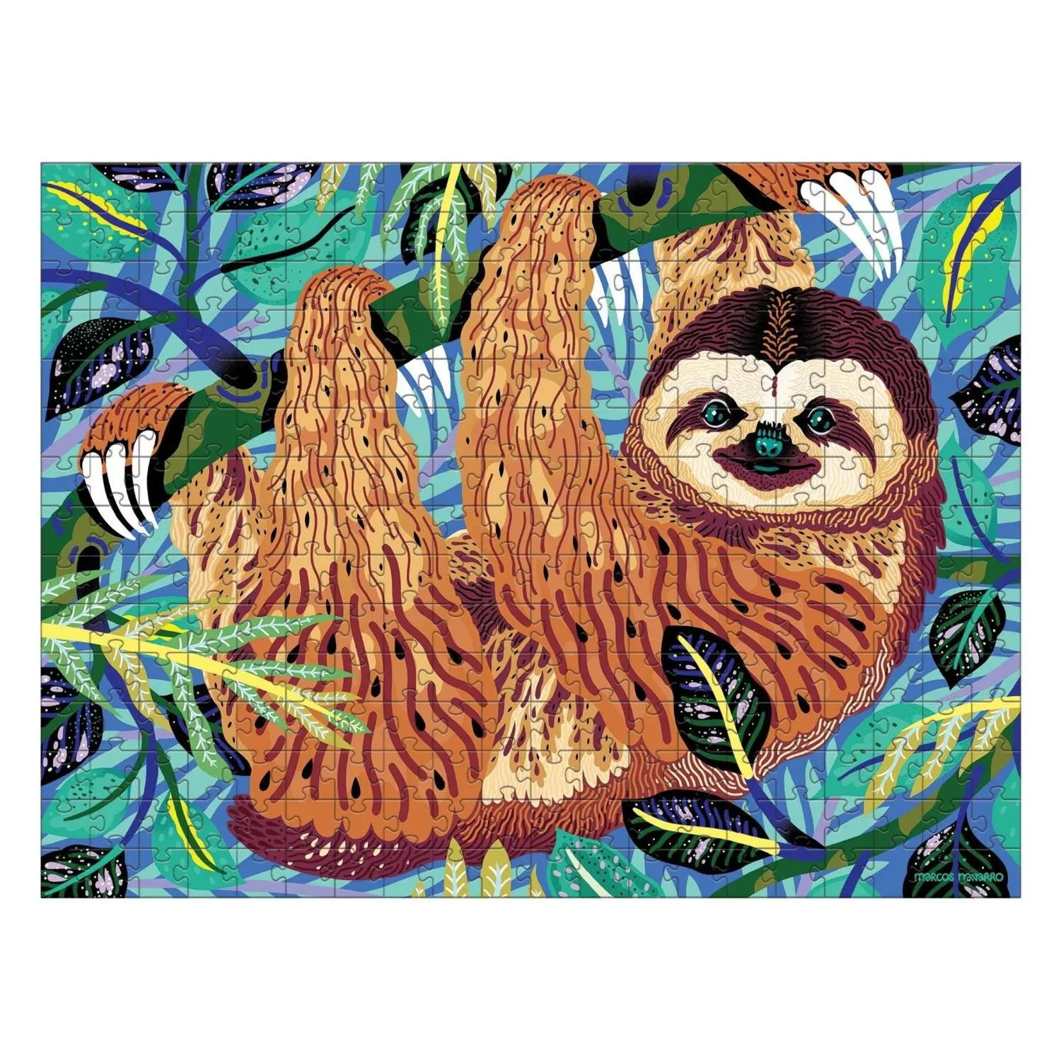Pygmy Sloth Endangered Species Puzzle