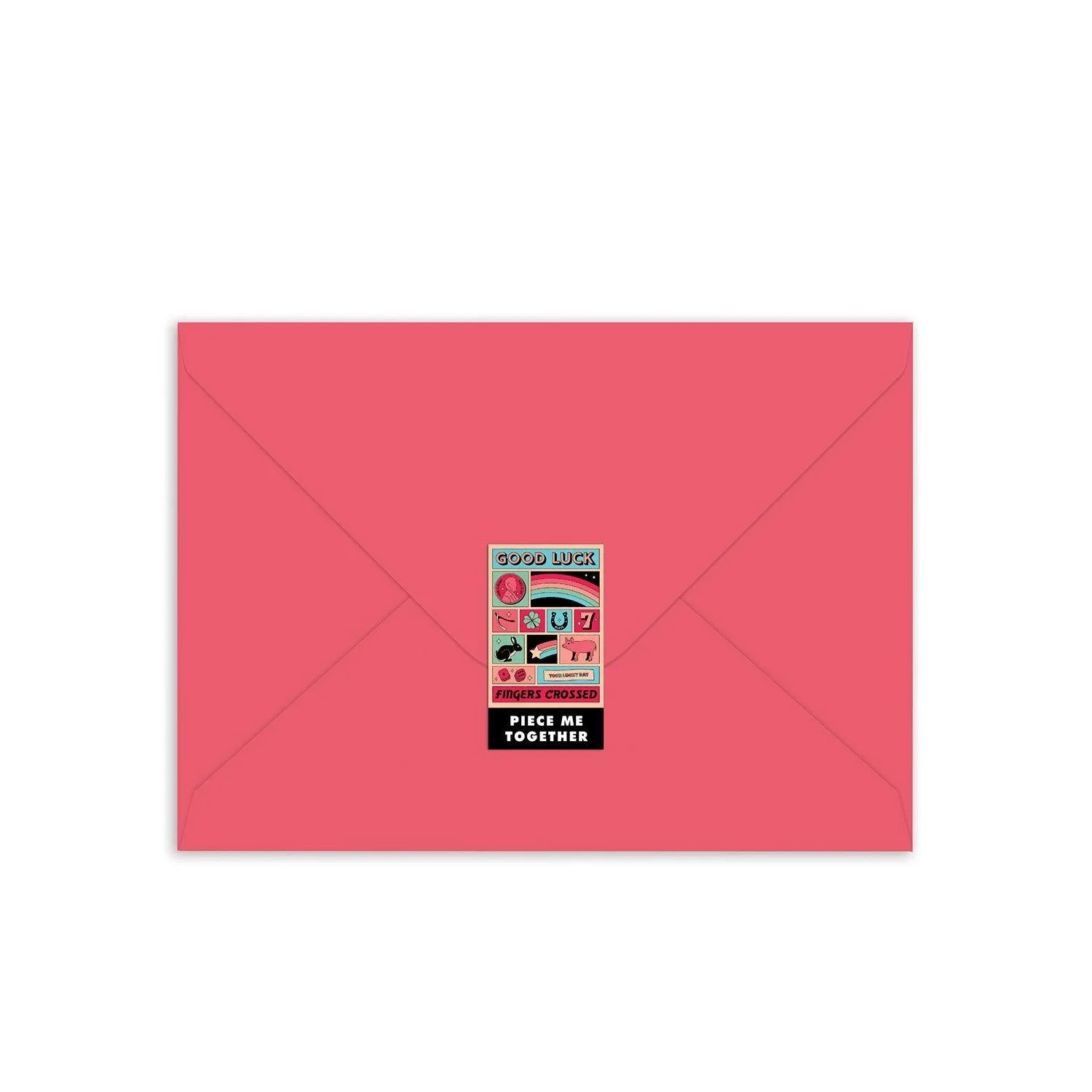 Good Luck Greeting Card Puzzle