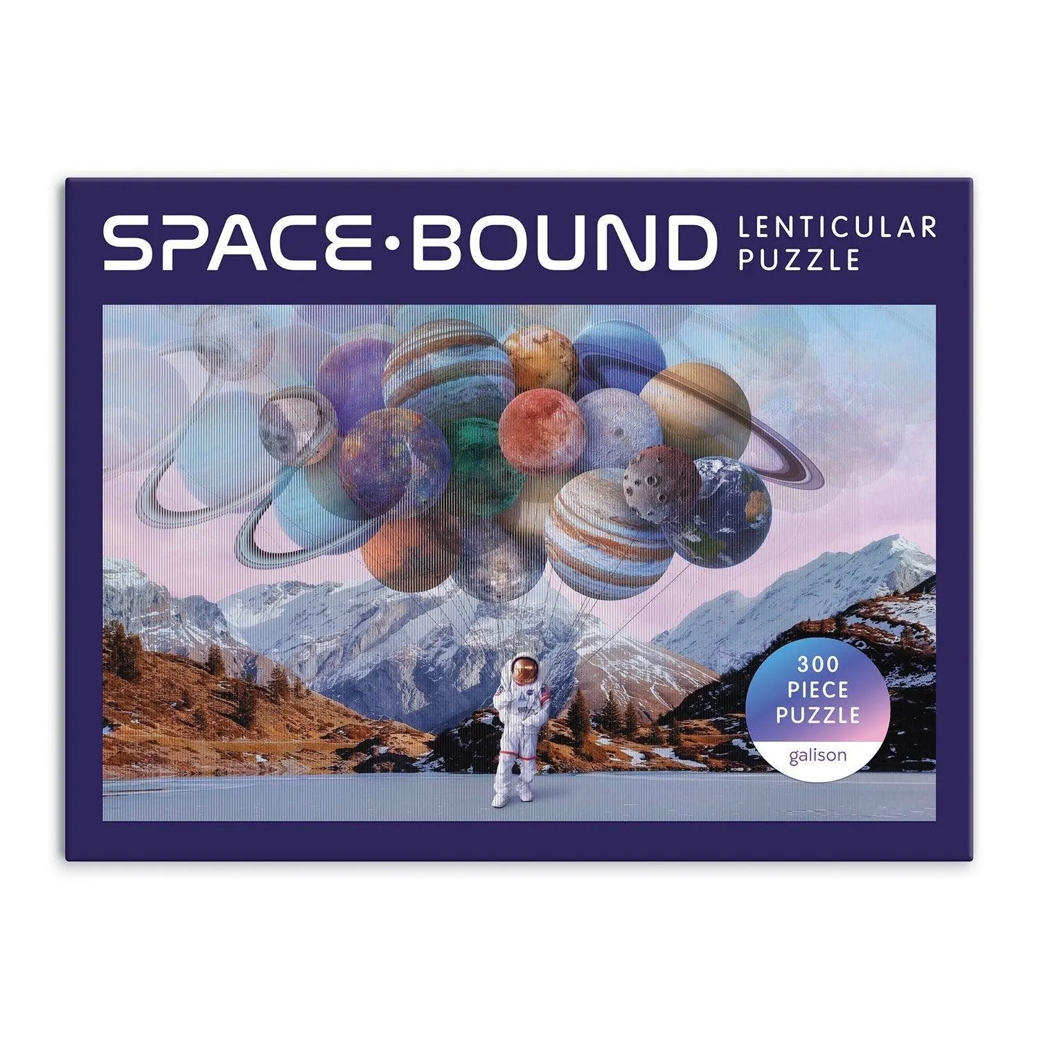 Space Bound Lenticular Puzzle Space