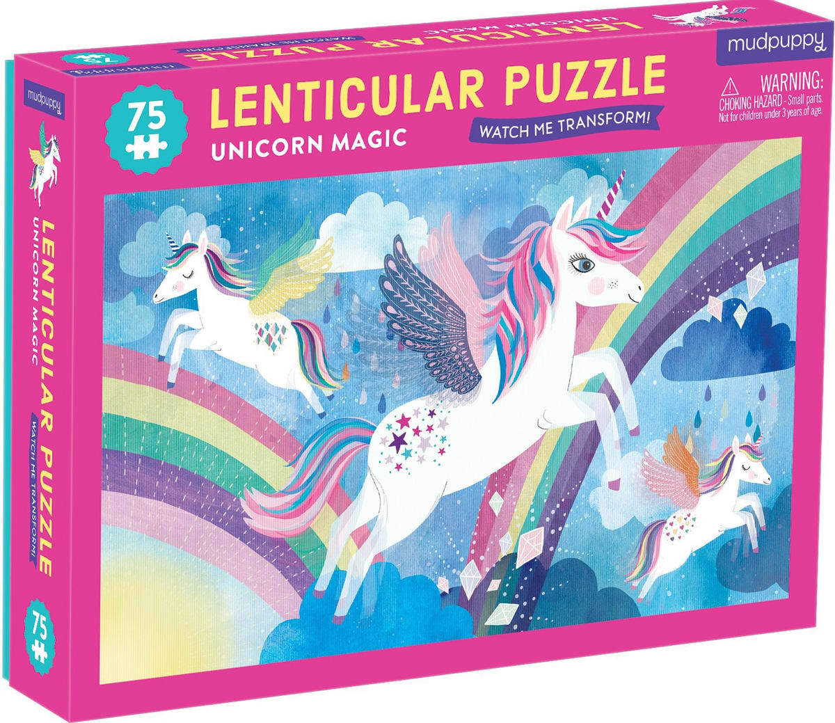 Unicorn Magic Lenticular Puzzle