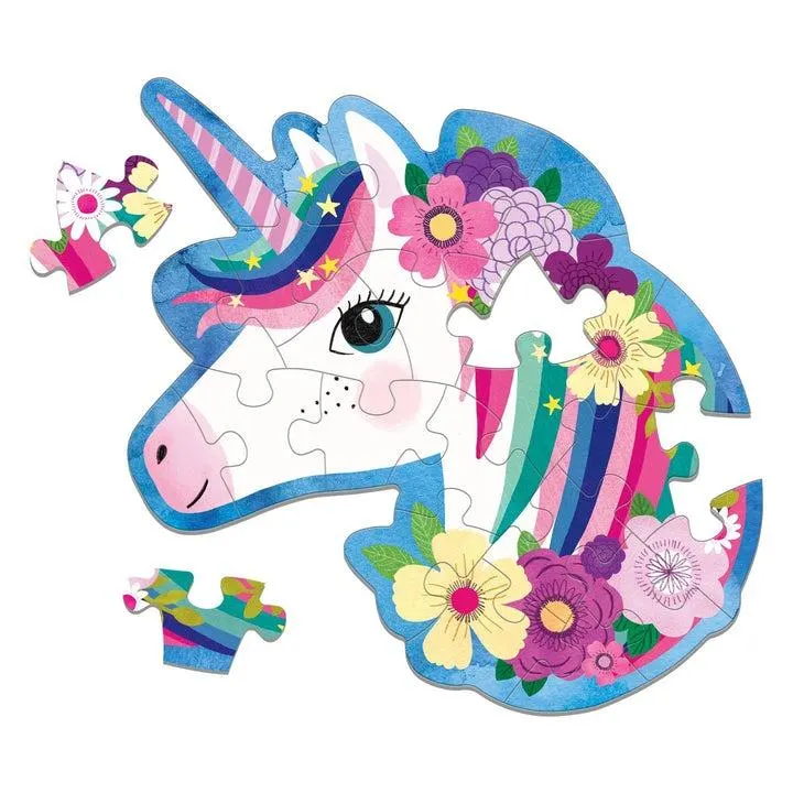 Unicorn Shaped Mini Puzzle