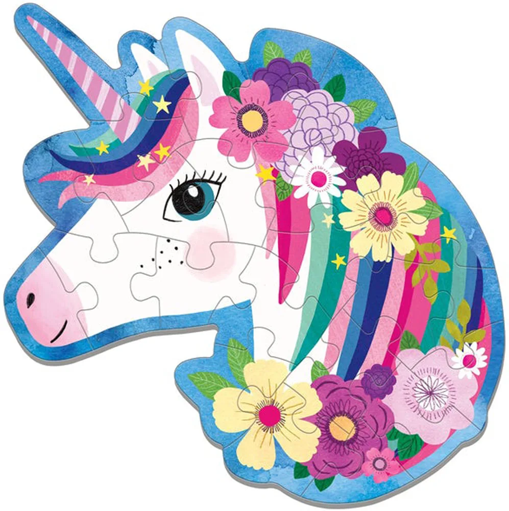 Unicorn Shaped Mini Puzzle Unicorn