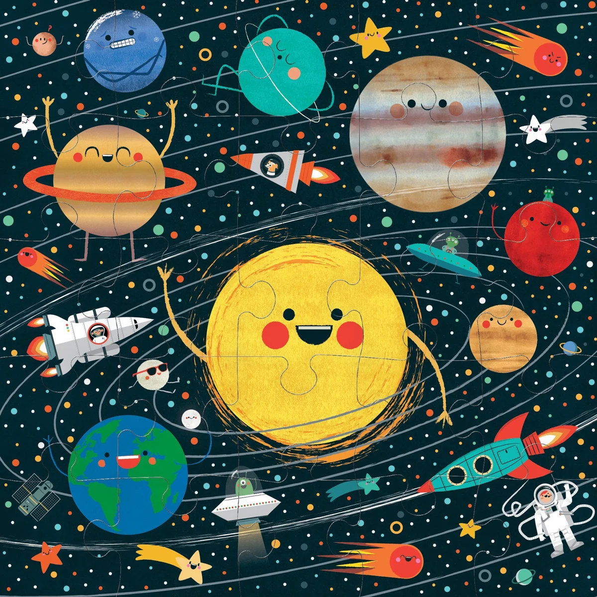 Solar System Jumbo Puzzle Space