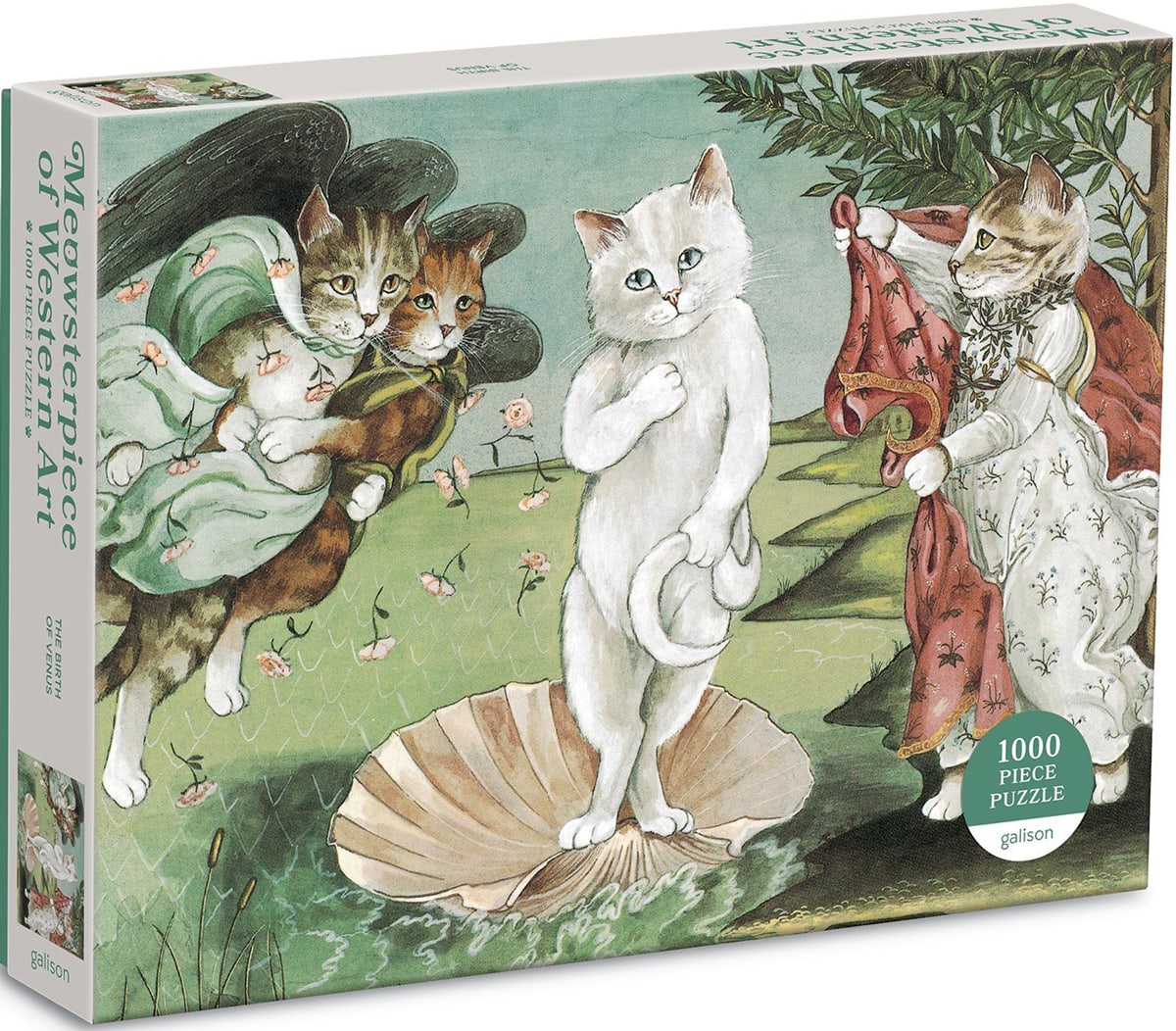 Birth of Venus Meowsterpiece of Western Art