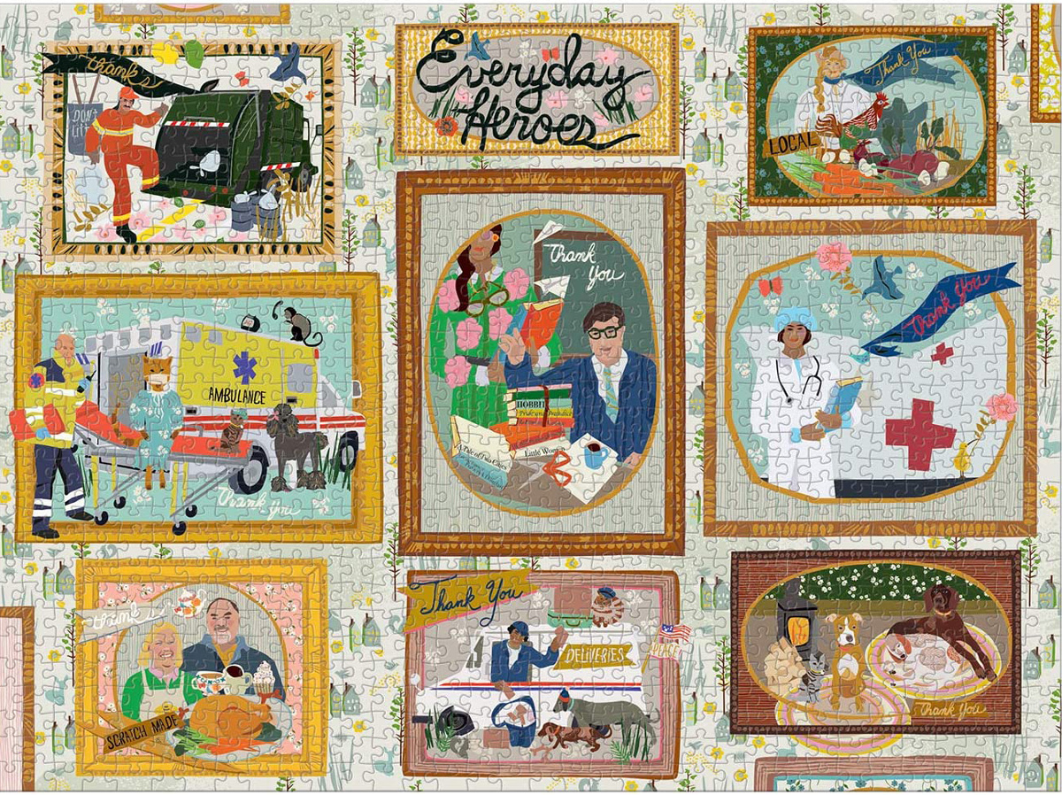 Everyday Heroes People Jigsaw Puzzle