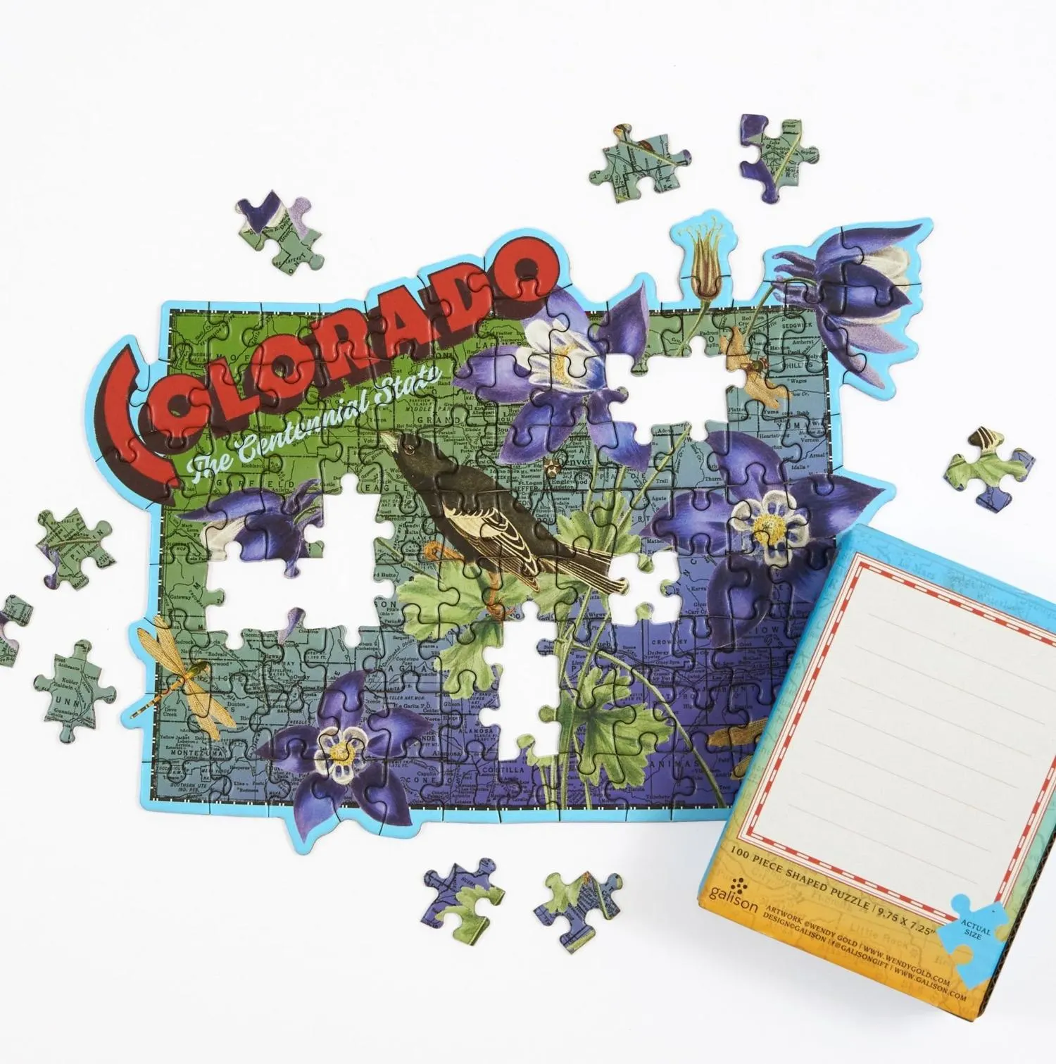 Colorado Mini Shaped Puzzle
