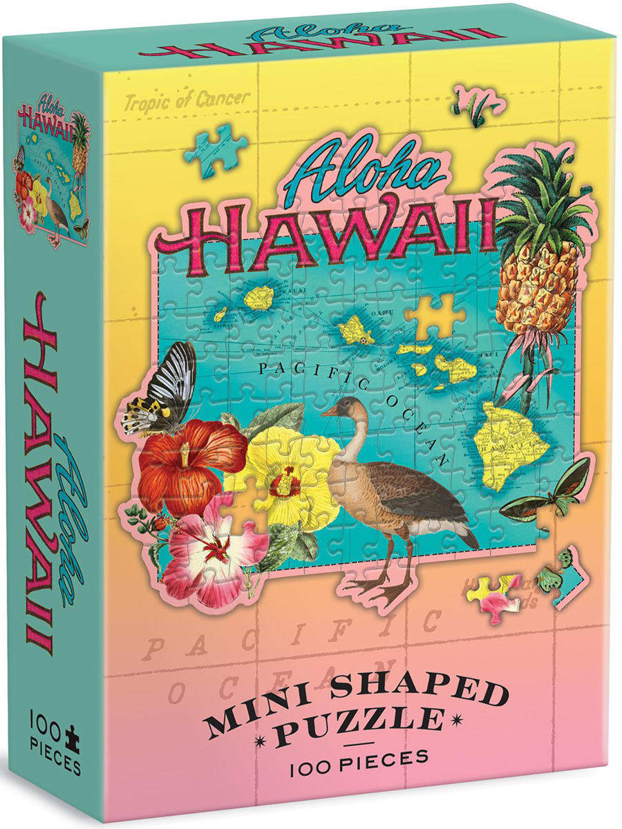 Hawaii Mini Shaped Puzzle United States