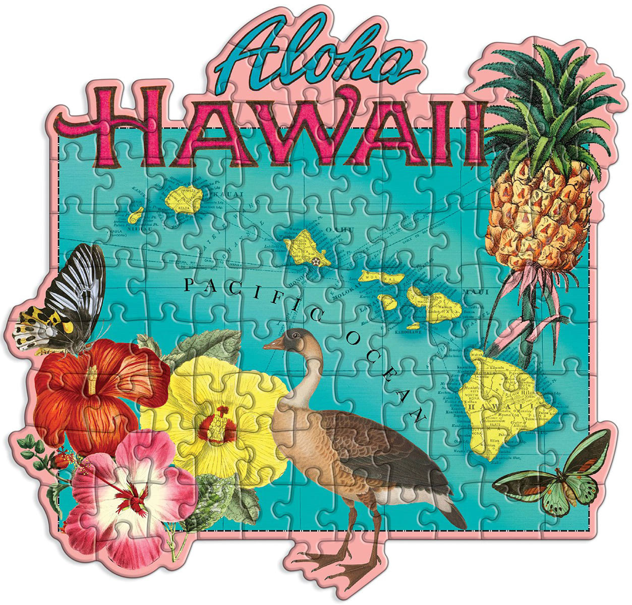 Hawaii Mini Shaped Puzzle