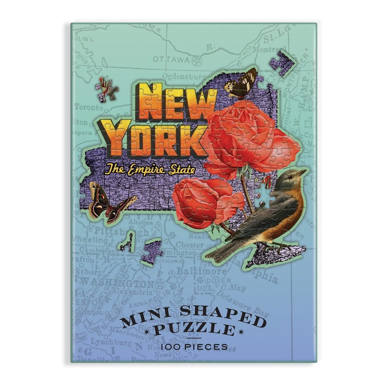 New York Mini Shaped Puzzle