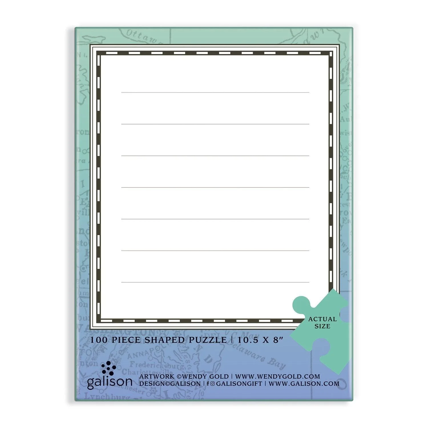 New York Mini Shaped Puzzle