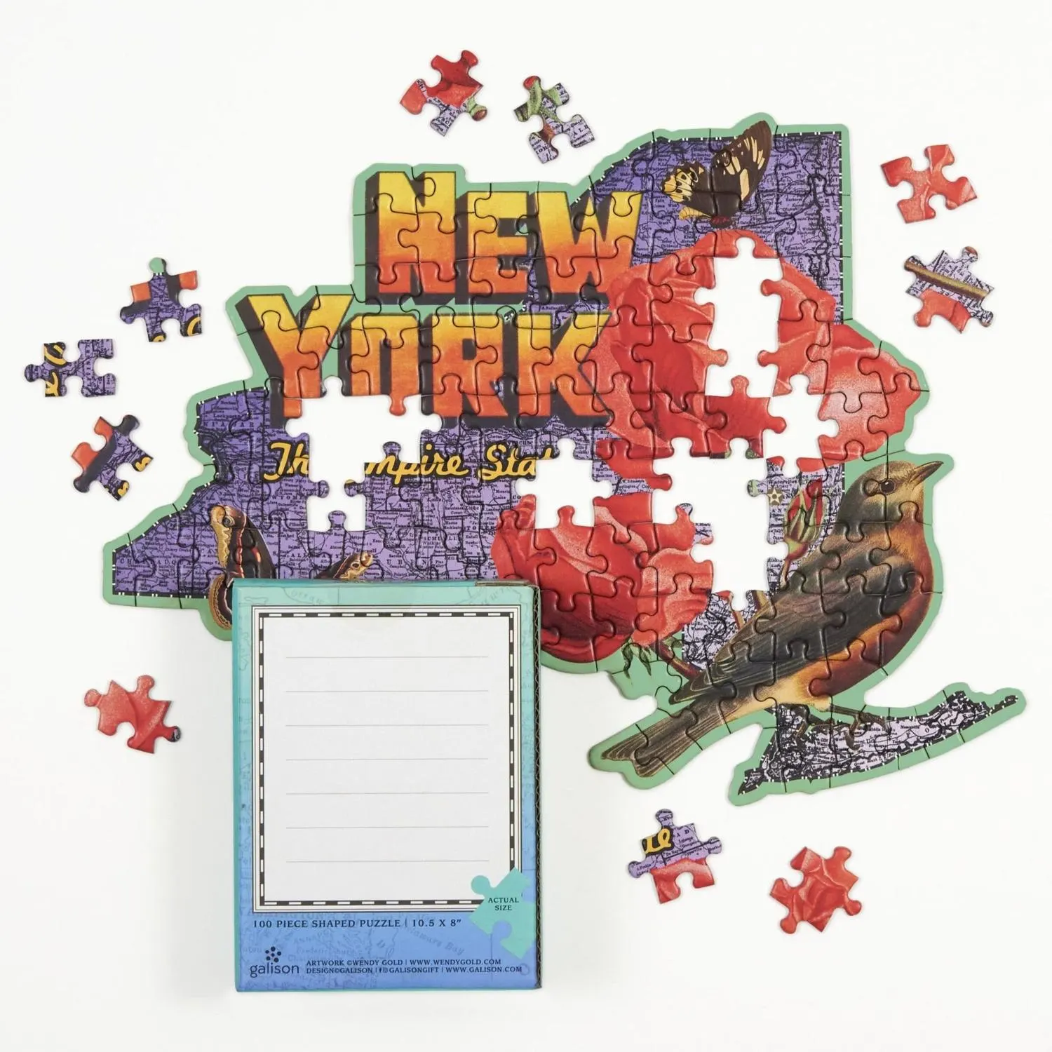New York Mini Shaped Puzzle