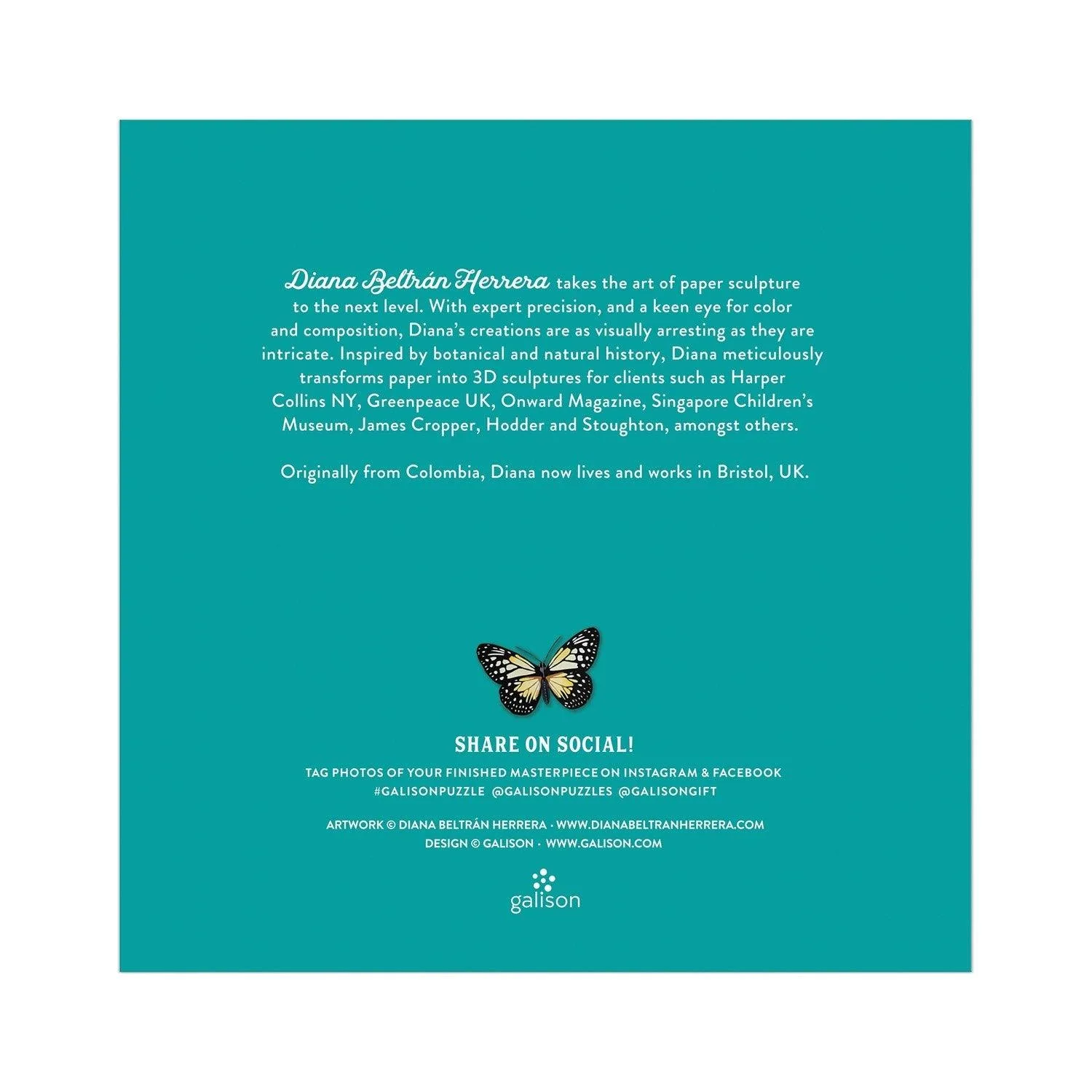 Butterfly Botanica with Shaped Pieces