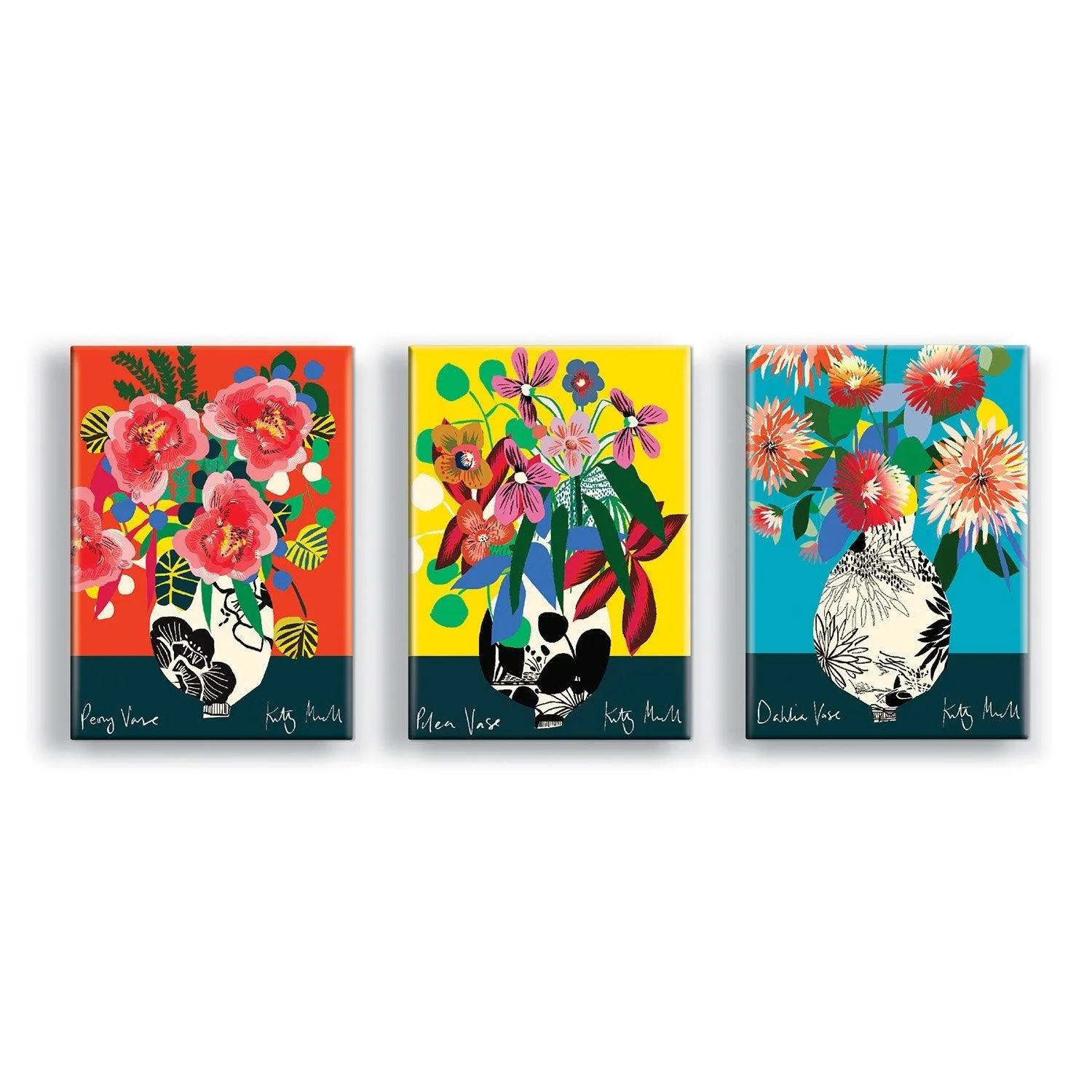 Kitty McCall Puzzle Set Flower & Garden