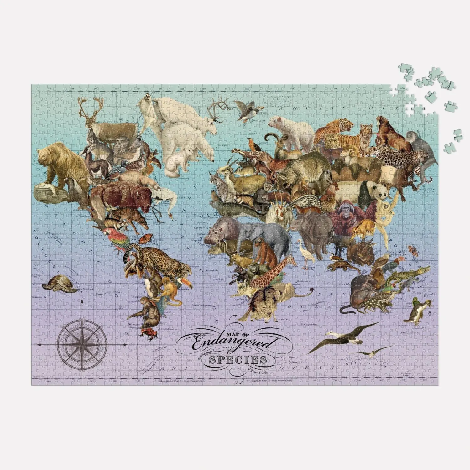 Wendy Gold Endangered Species 1500 Piece Puzzle