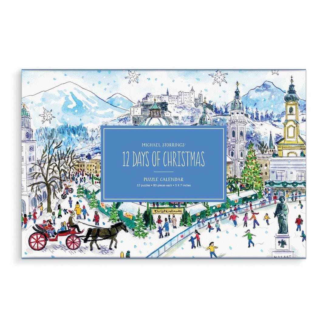 Michael Storrings 12 Days of Christmas Advent Puzzle Calendar Winter