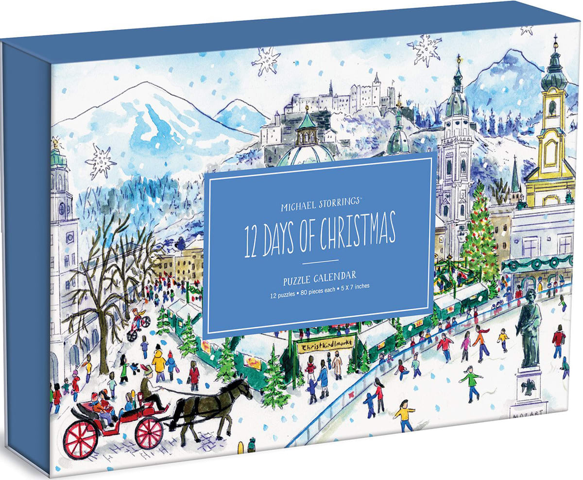 Michael Storrings 12 Days of Christmas Advent Puzzle Calendar
