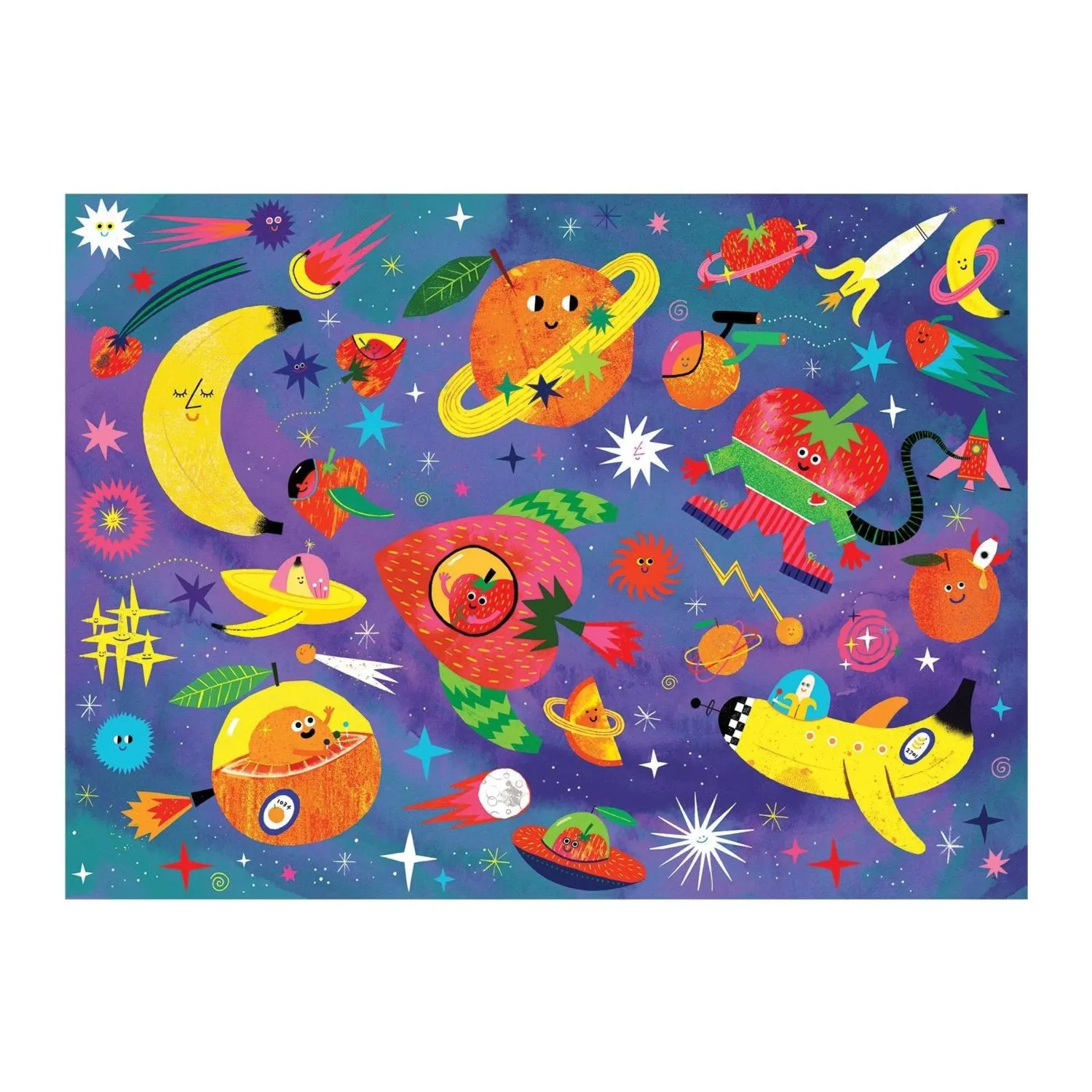Cosmic Fruits Scratch and Sniff Puzzle Space