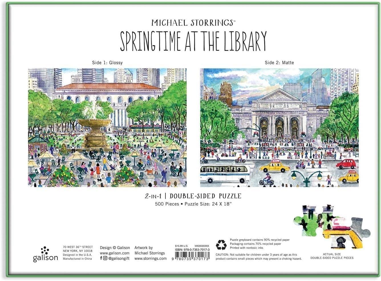 Springtime at the Library