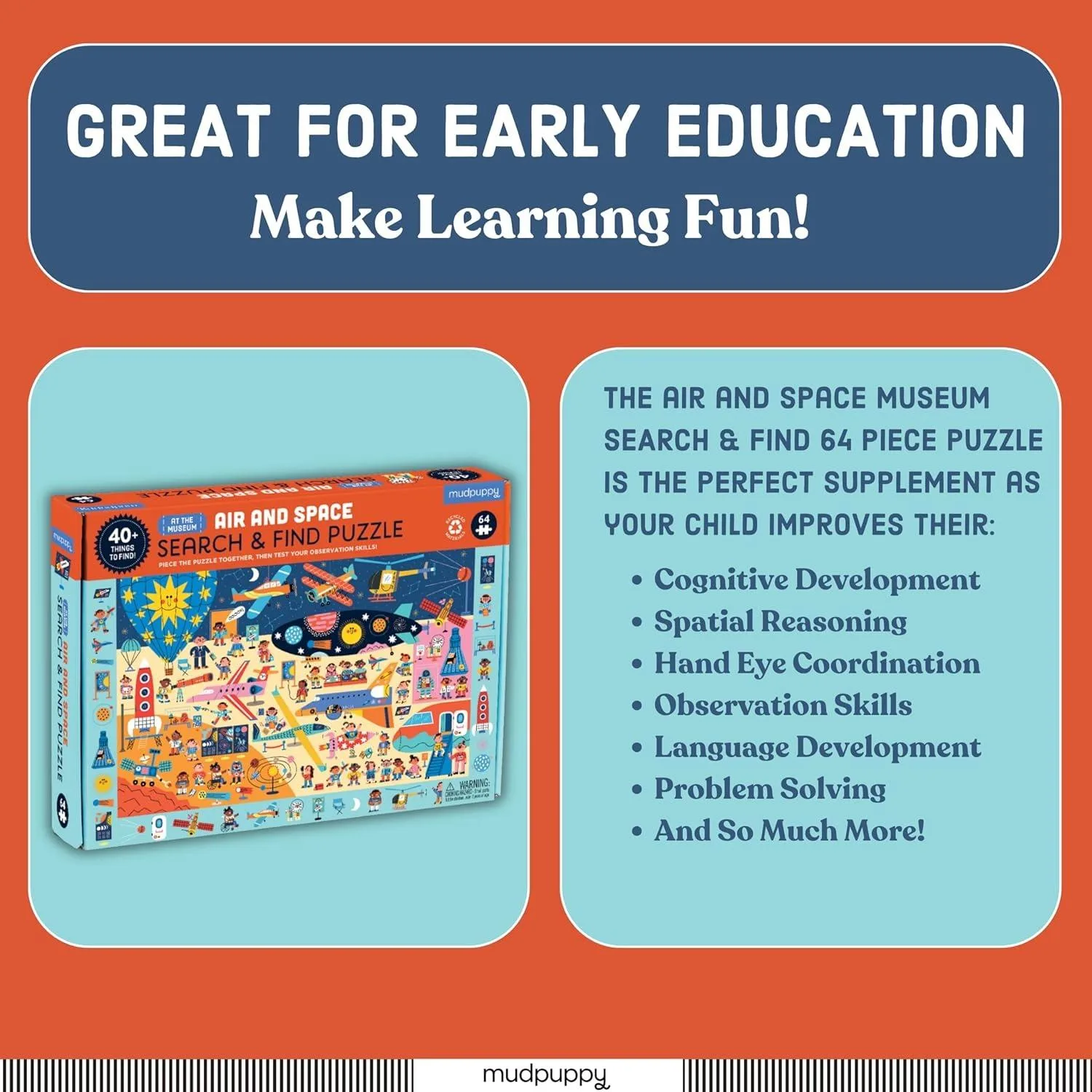 Air and Space Museum Search & Find Puzzle