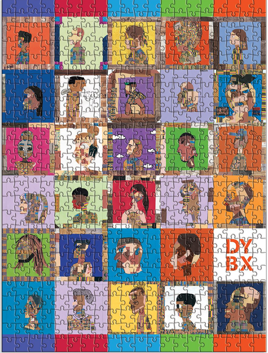 Derrick Adams x Dreamyard Double-Sided Puzzle People Of Color Jigsaw Puzzle