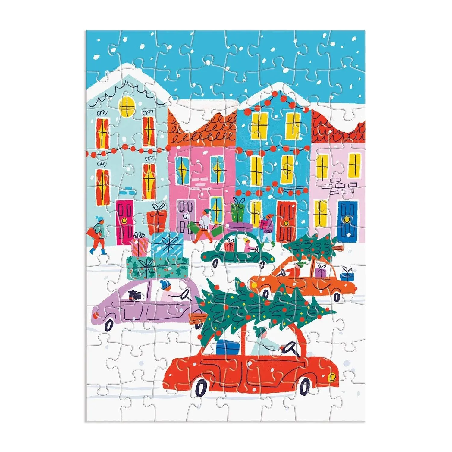 Puzzle Calendar Louise Cunningham Merry and Bright