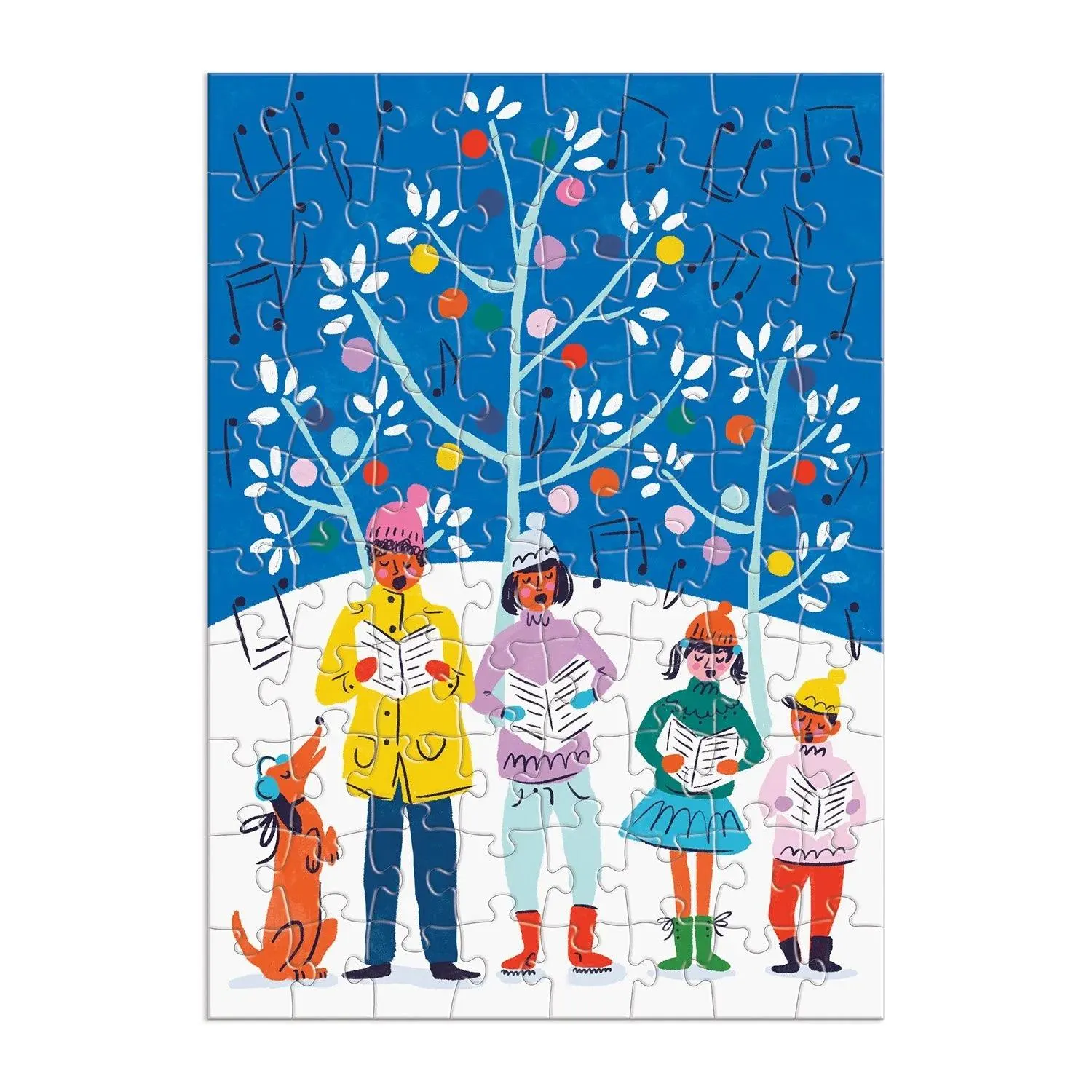 Puzzle Calendar Louise Cunningham Merry and Bright