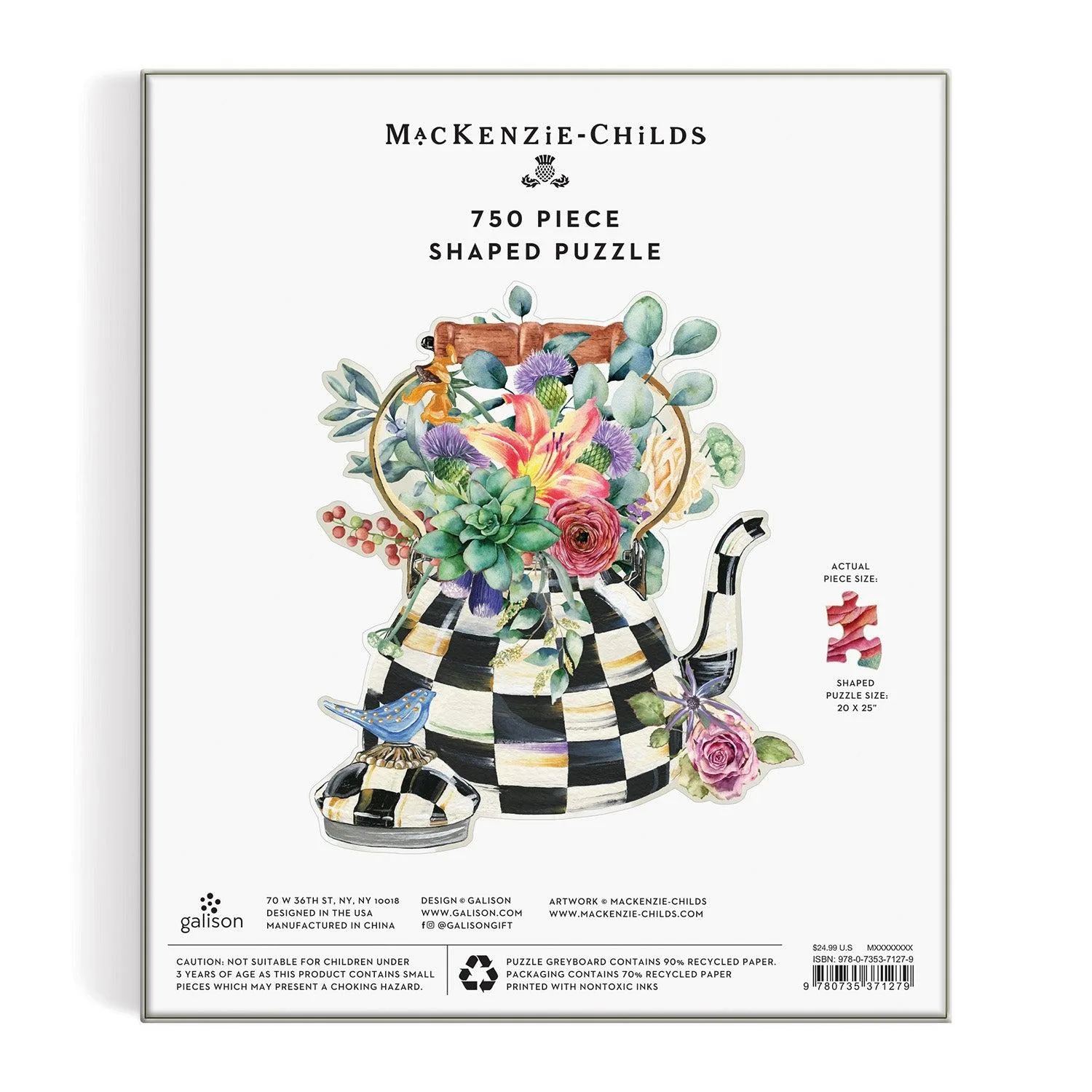 Blooming Kettle Shaped Puzzle