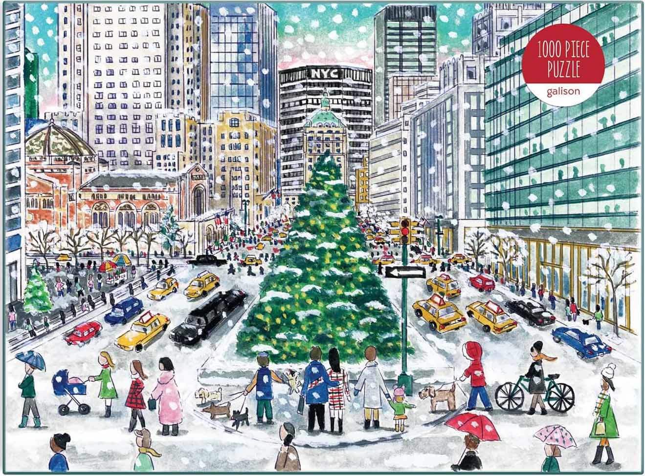 Snowfall on Park Avenue