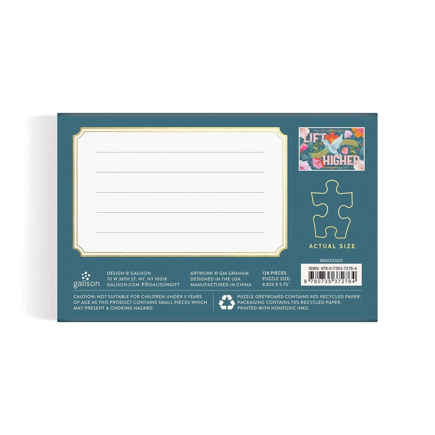 Lift Each Other Higher Matchbox Puzzle