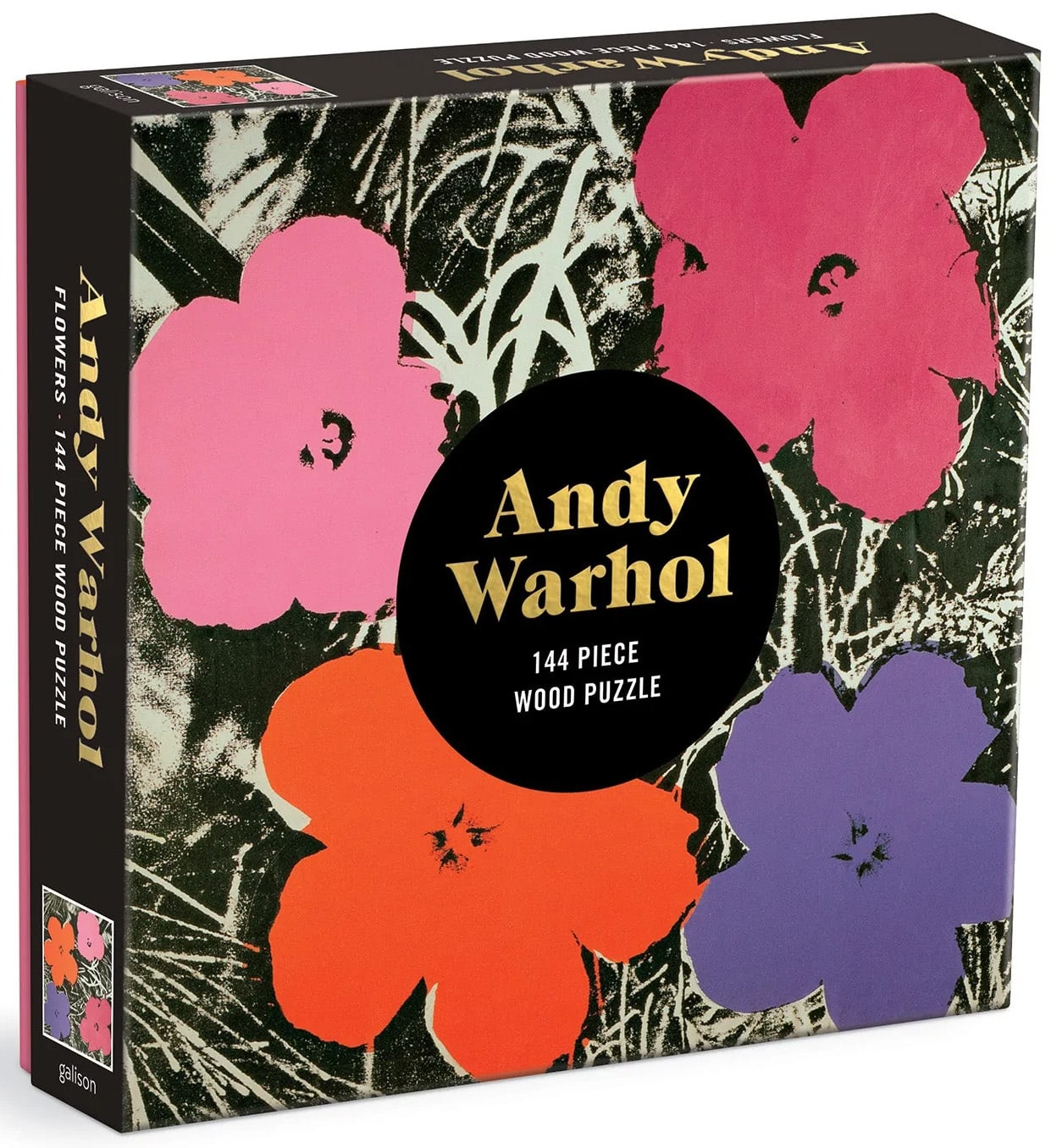 Andy Warhol Flowers Wooden Puzzle Flower & Garden