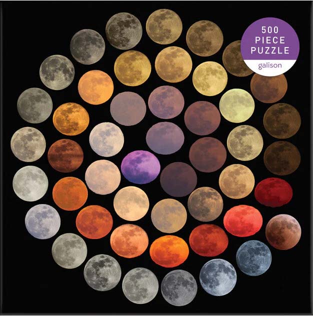 Colors of the Moon Space Jigsaw Puzzle