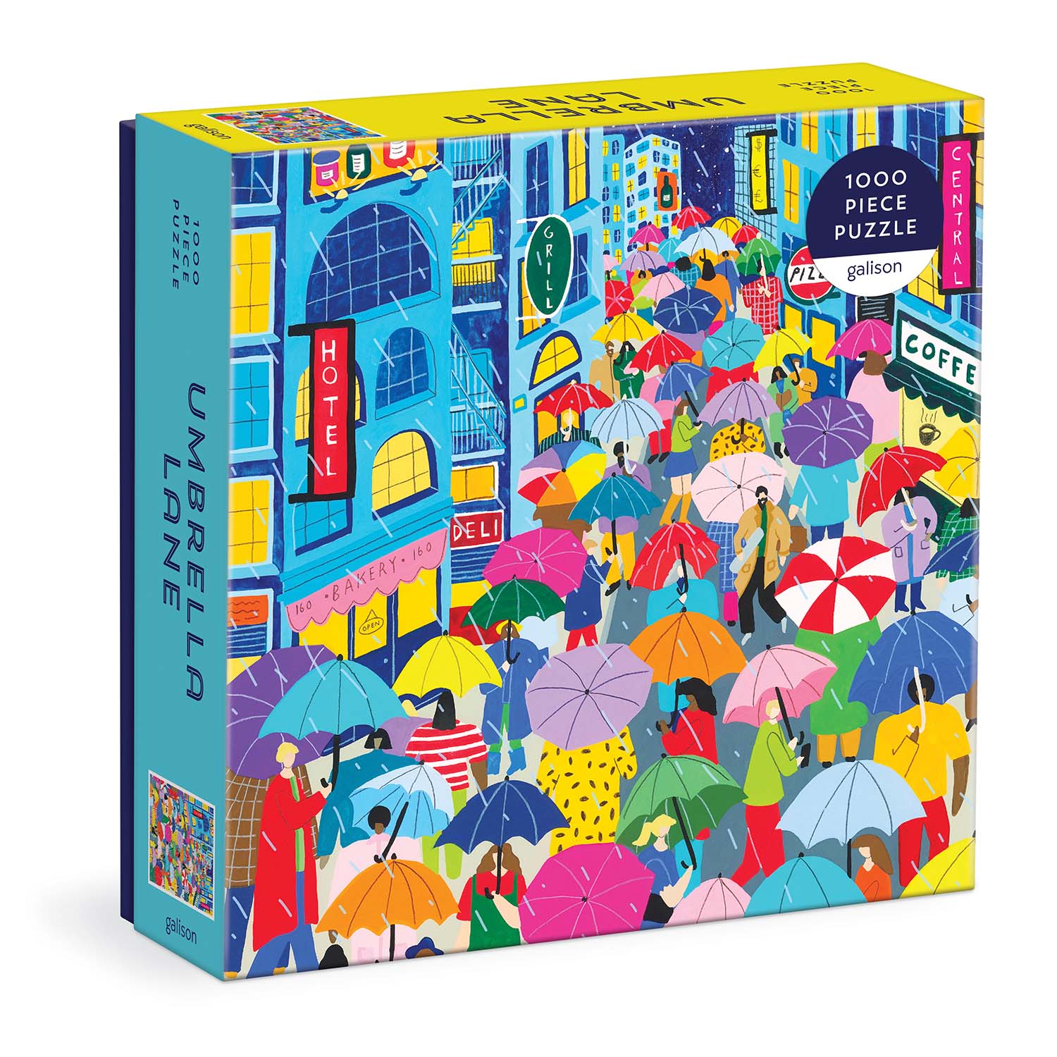 Umbrella Lane Jigsaw Puzzle