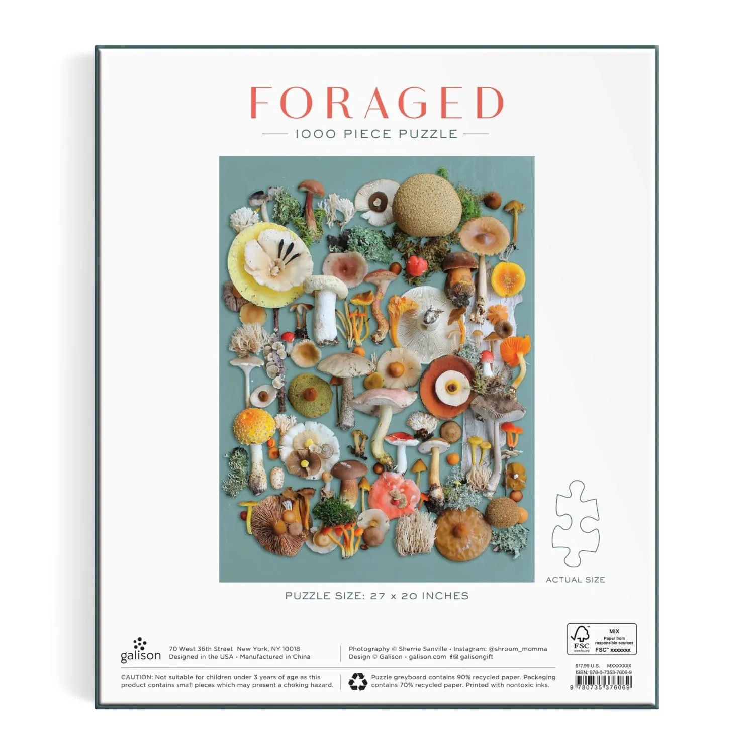 Puz 1000 Foraged