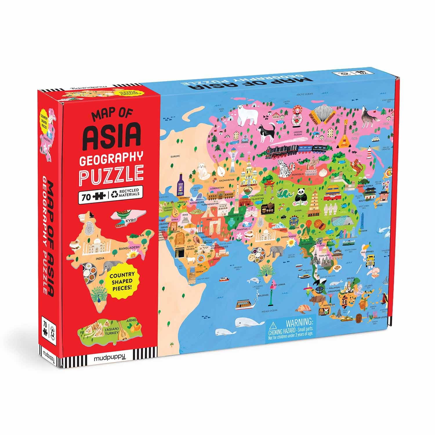 Map of Asia