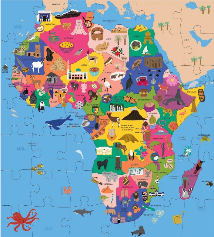 Map of Africa Maps & Geography